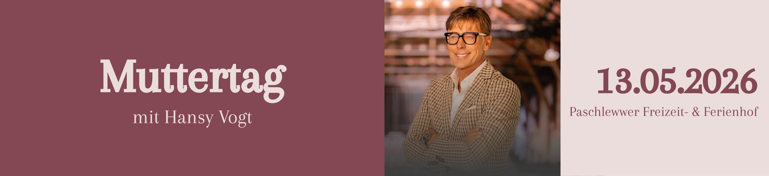 Muttertag mit Hansy Vogt 13.05.2026